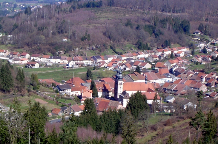 Le village en automne - Saint-Quirin