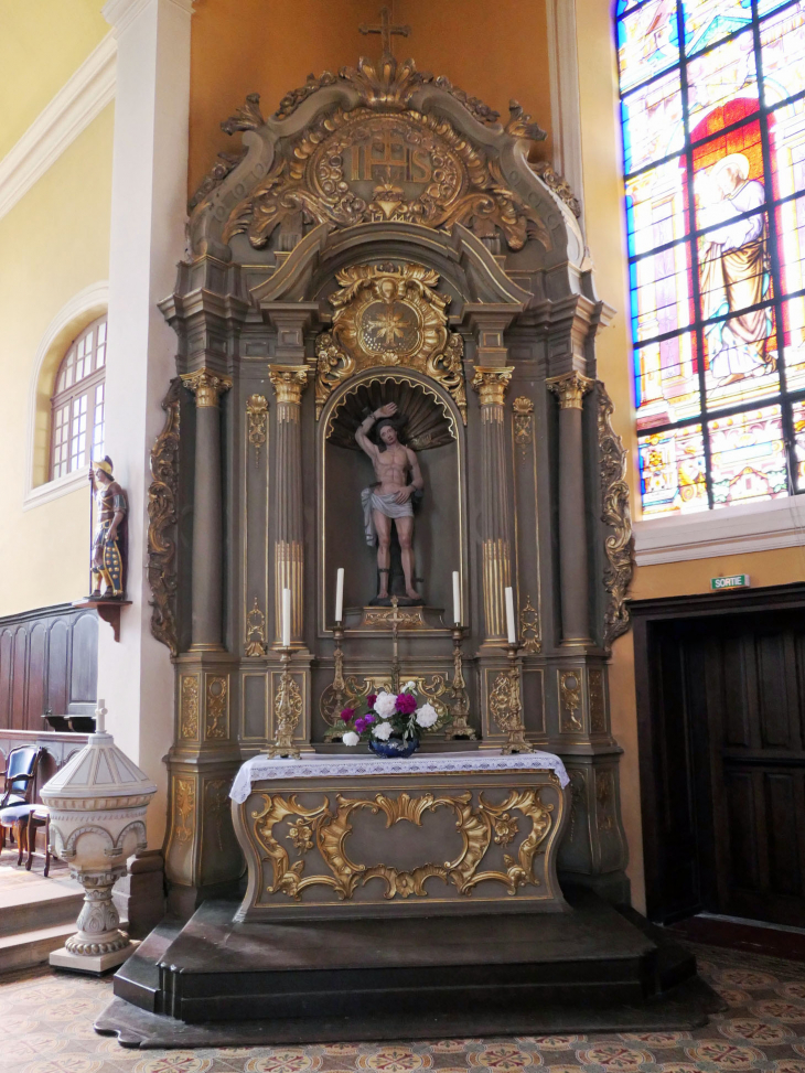 Dans l'église Saint Quirin - Saint-Quirin