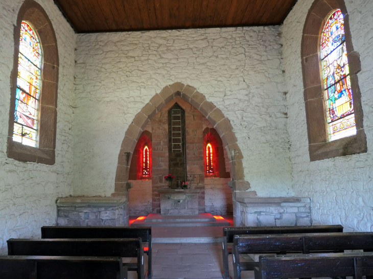 Haute Chapelle : le choeur - Saint-Quirin