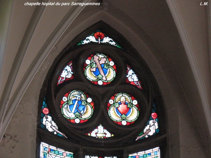 DETAIL CHAPELLE HOPITAL  DU PARC - Sarreguemines