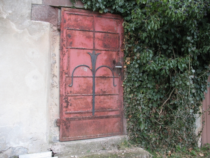 PORTE FER  FORGE CHEMIN DE HALLAGE - Sarreguemines