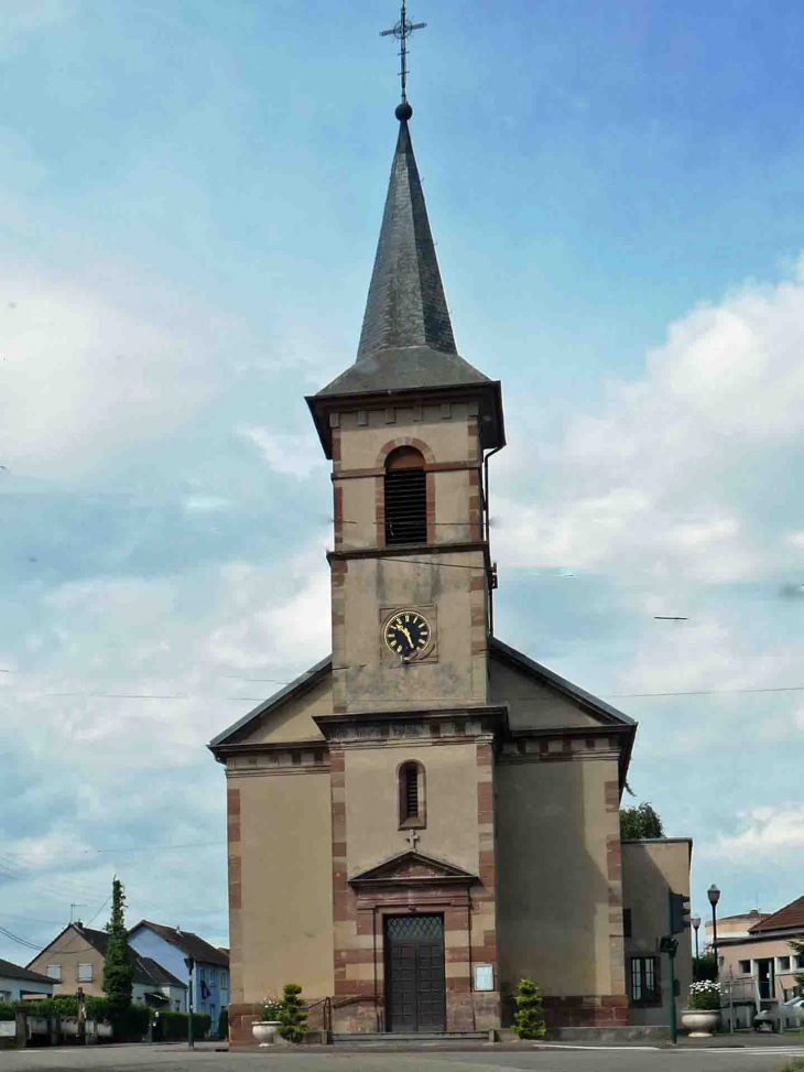 L'église de Folpersviller - Sarreguemines