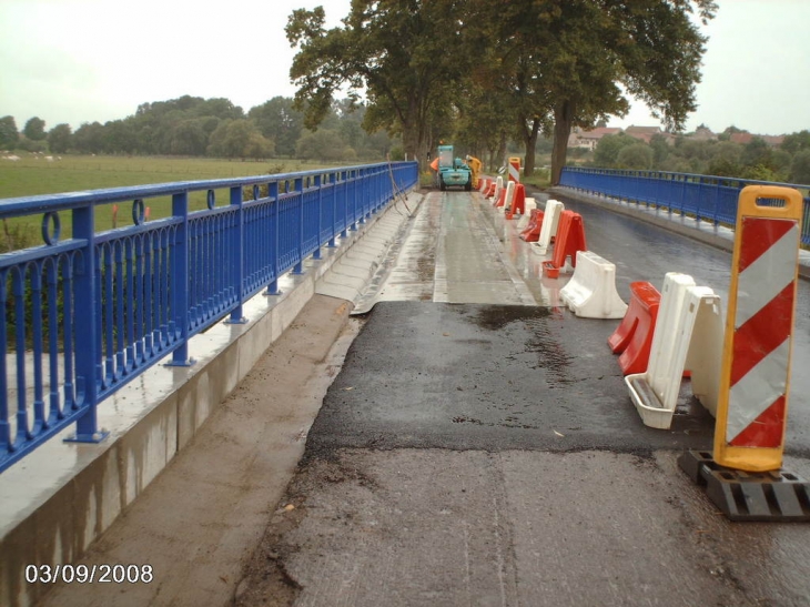 Réfection de l'étanchéité du pont - Sillegny