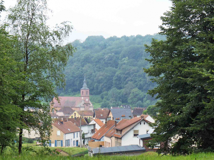 Vue sur le village - Soucht