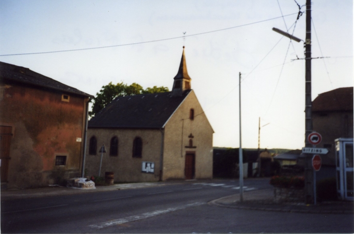 Chapelle dédiée à Saint-Nicolas à Obernaumen - Vaudreching