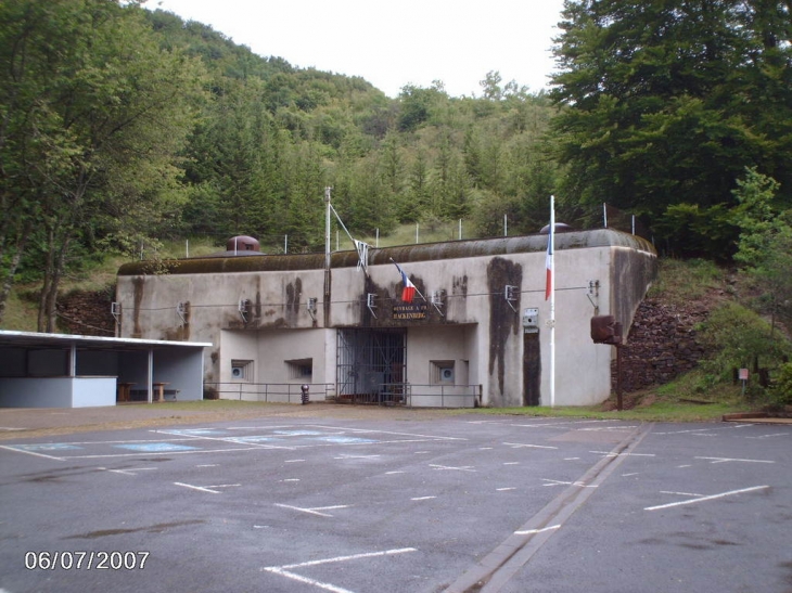 Entrée du Hackenberg - Veckring