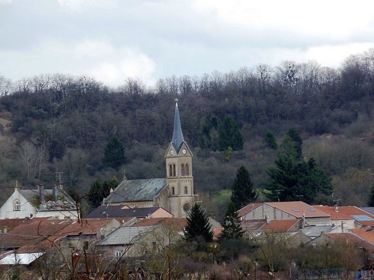 Vue sur le centre - Veckring