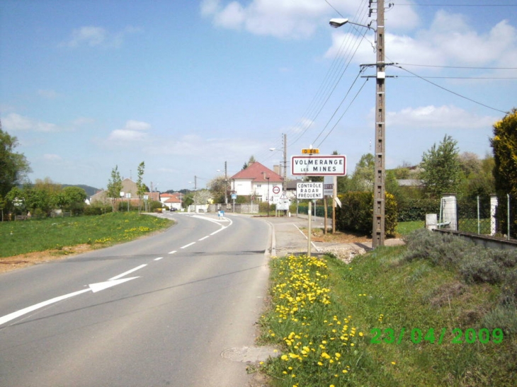 Entrée du village - Volmerange-les-Mines