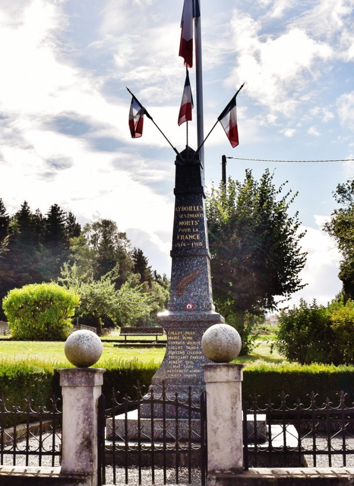 Monument-aux-Morts - Aydoilles