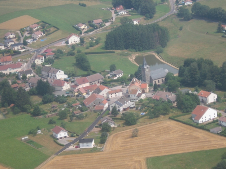 Bellefontaine vu du ciel