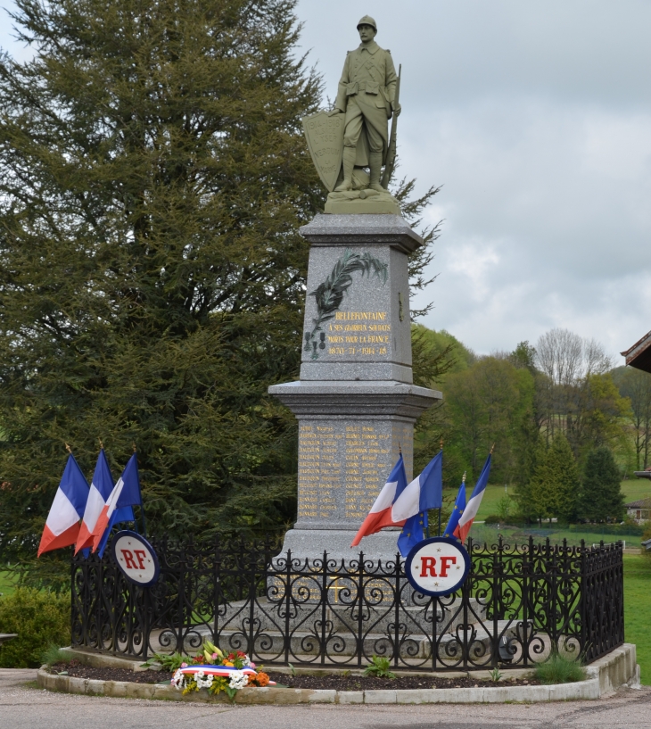 Monument aux Morts - Bellefontaine