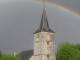 vu générale du village + église St Blaise