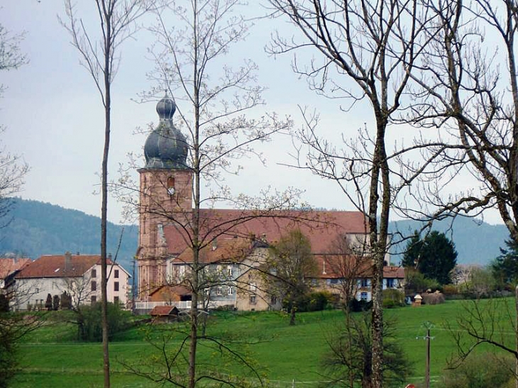 Vue sur le village - Bertrimoutier