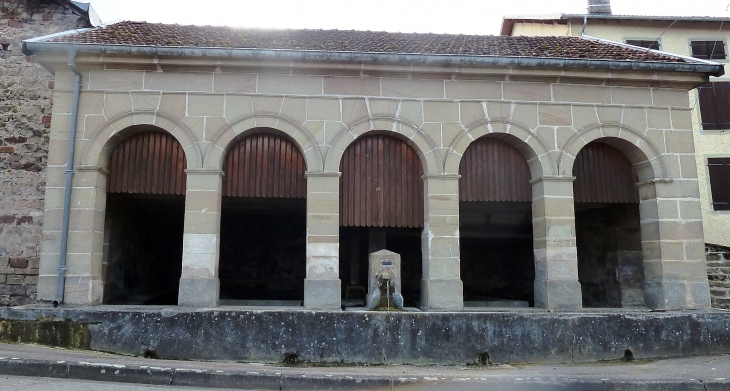 Le lavoir à arcades - Bleurville