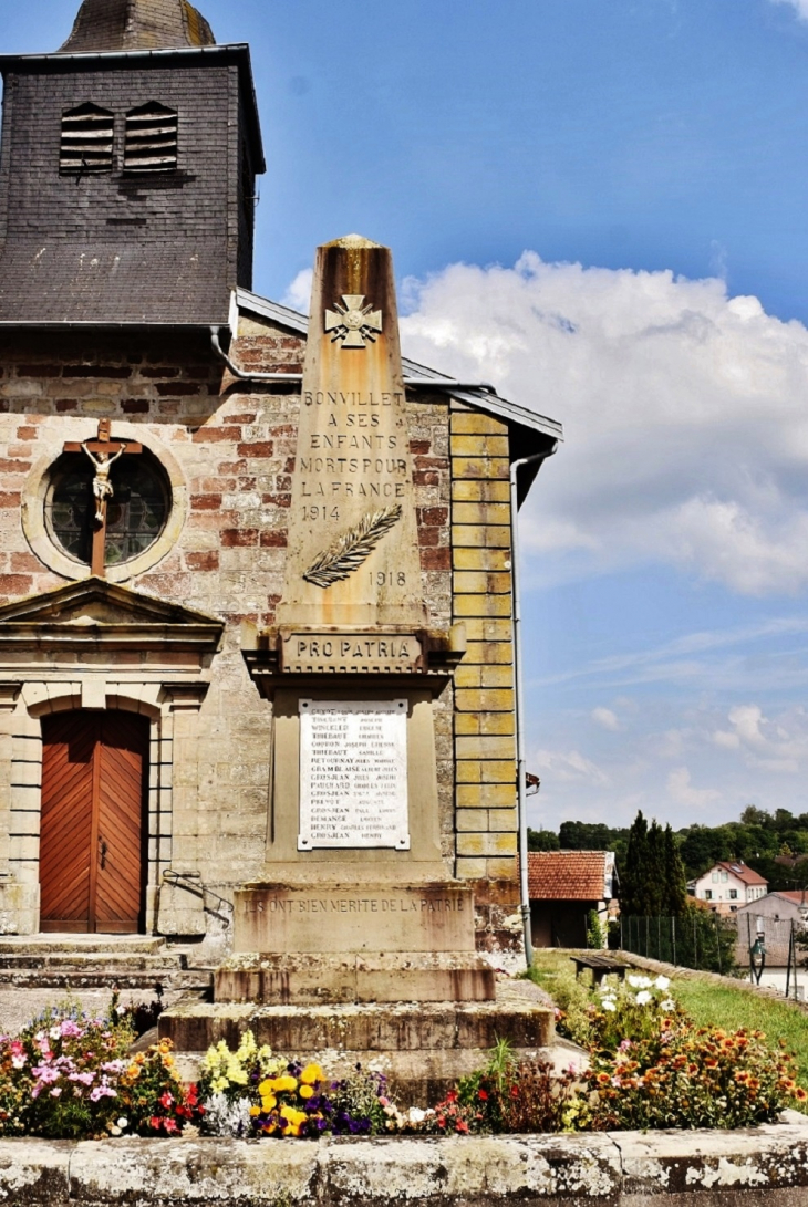 Monument-aux-Morts - Bonvillet