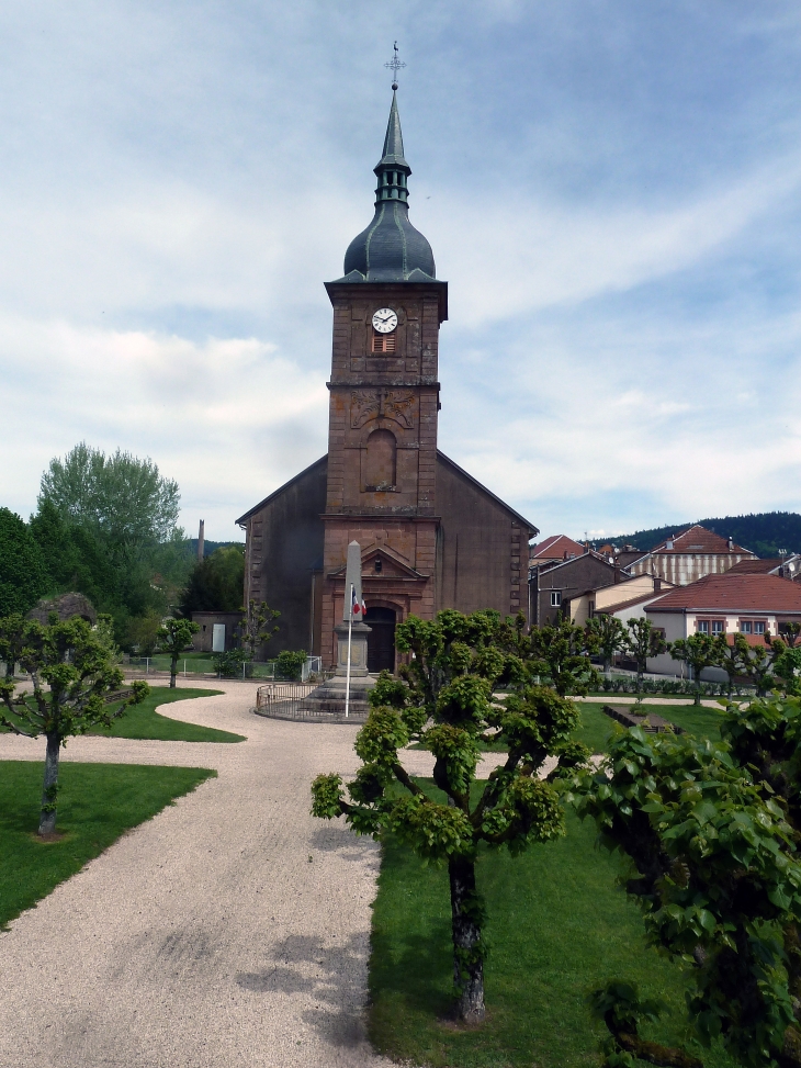 L'église - Celles-sur-Plaine