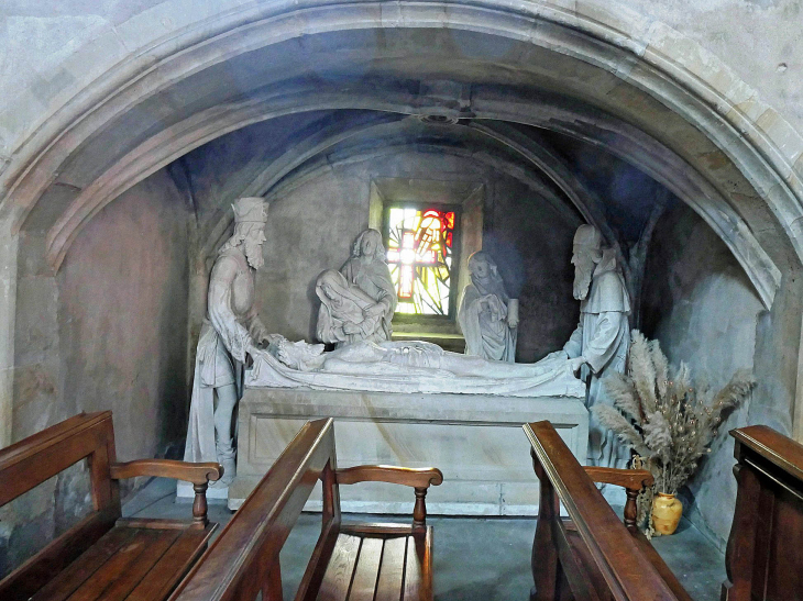 Intérieur de l'église Saint Nicolas XVème siècle - Charmes