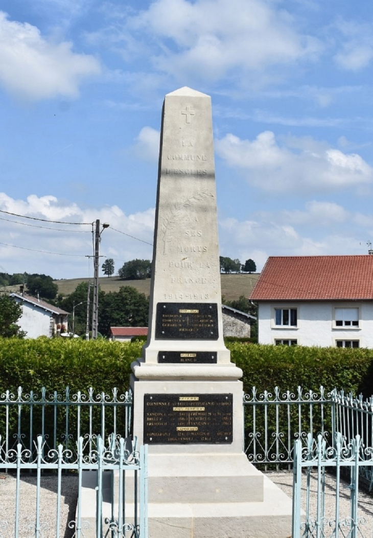 Monument-aux-Morts - Escles