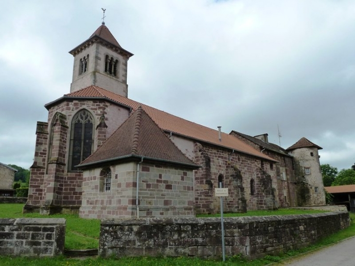 L'église d'Adompt - Gelvécourt-et-Adompt