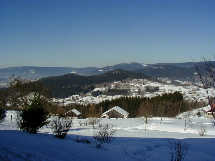 Gerbamont sous la neige