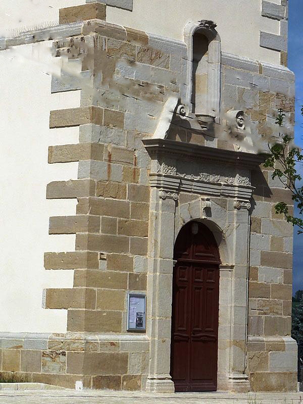 La porte de l'église - Girancourt