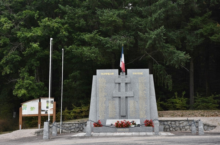 Mémorial - Grandrupt-de-Bains