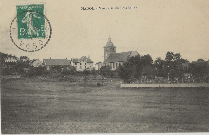 HADOL vue depuis le bois ballon