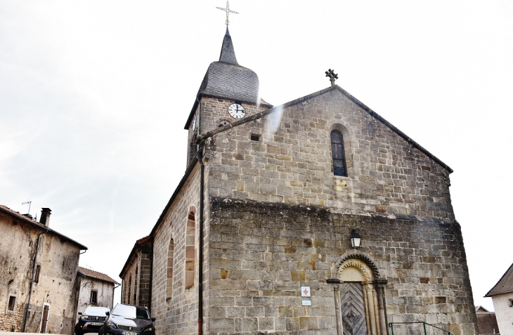 ///église St Brice - Isches