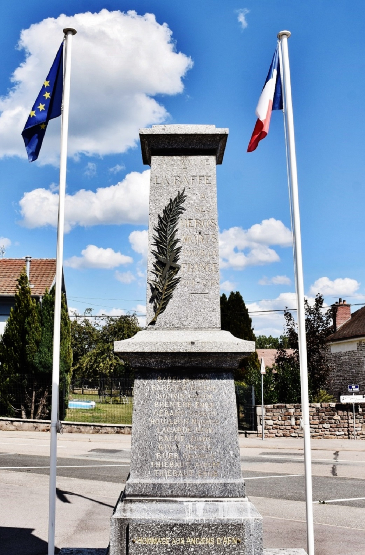 Monument-aux-Morts - La Baffe