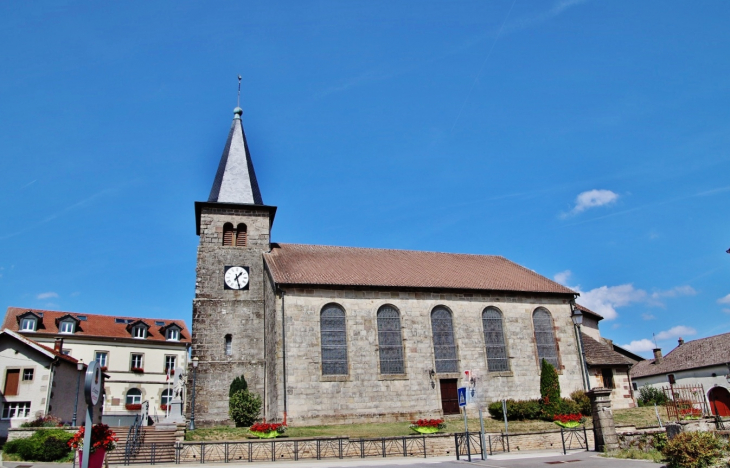  --église Saint-Augustin - La Chapelle-aux-Bois