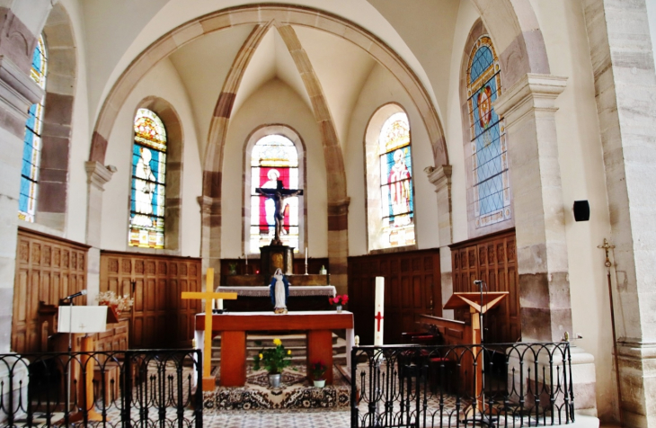  --église Saint-Augustin - La Chapelle-aux-Bois