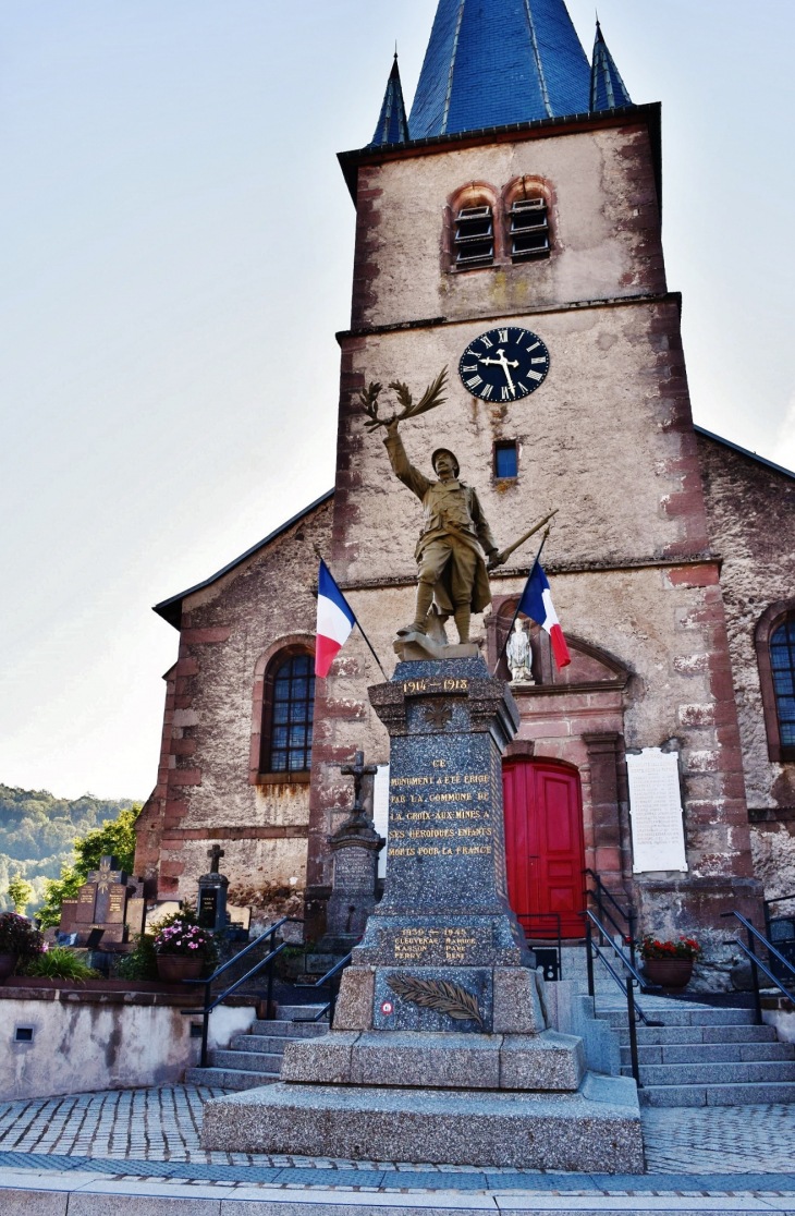 Monument-aux-Morts - La Croix-aux-Mines