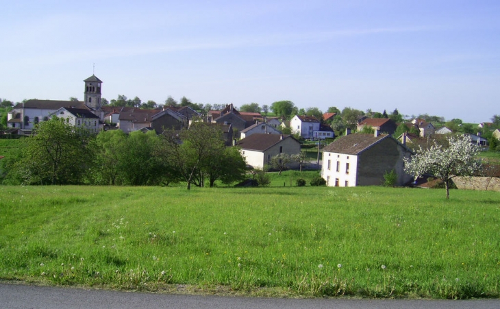 Vue depuis la rue des fourrieres - Le Clerjus