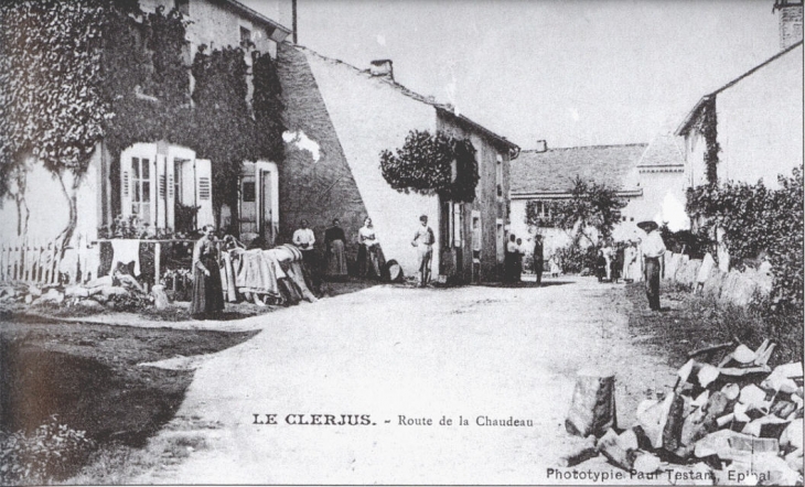 Le Clerjus - route de la Chaudeau