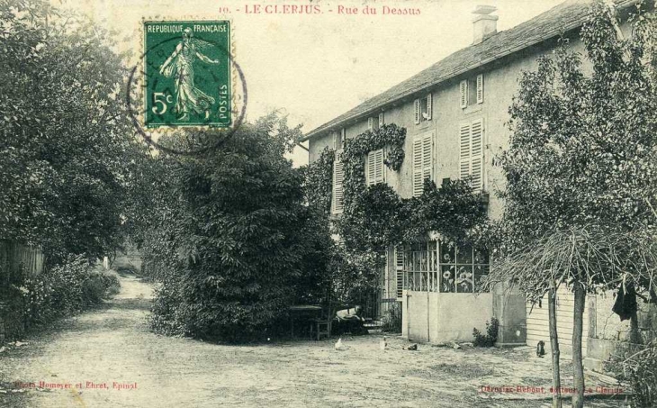 Le Clerjus - rue du dessus