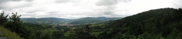 Vue panoramique de le thillot