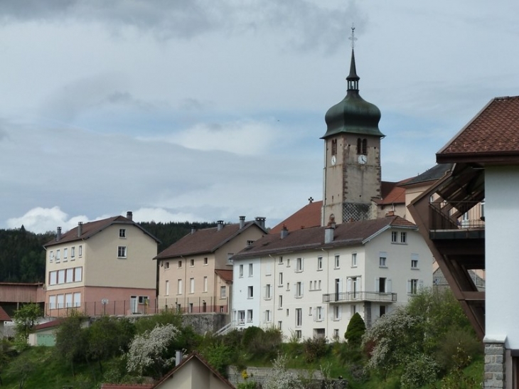 Vue sur le village - Le Tholy