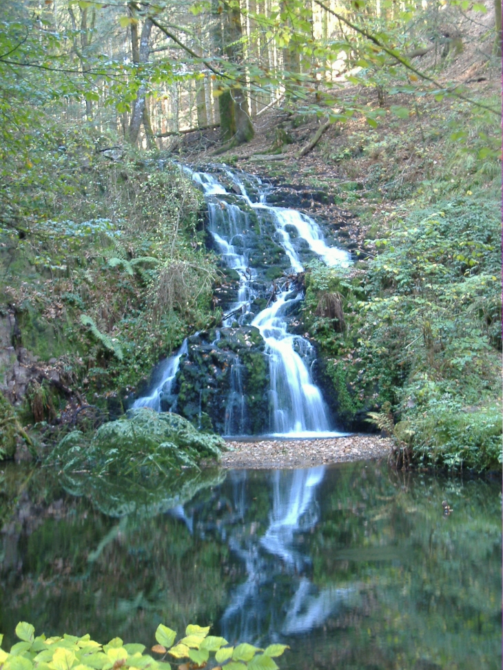 La cascade de Faymont - Le Val-d'Ajol