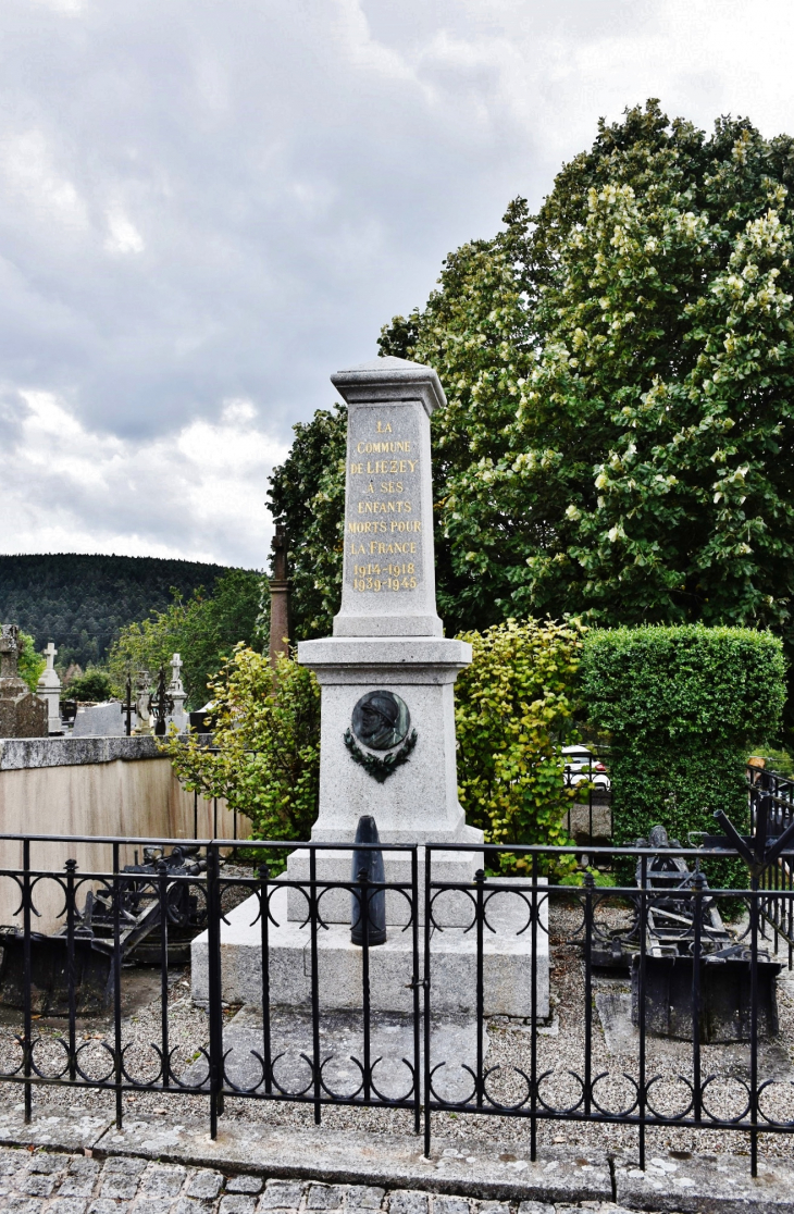 Monument-aux-Morts - Liézey