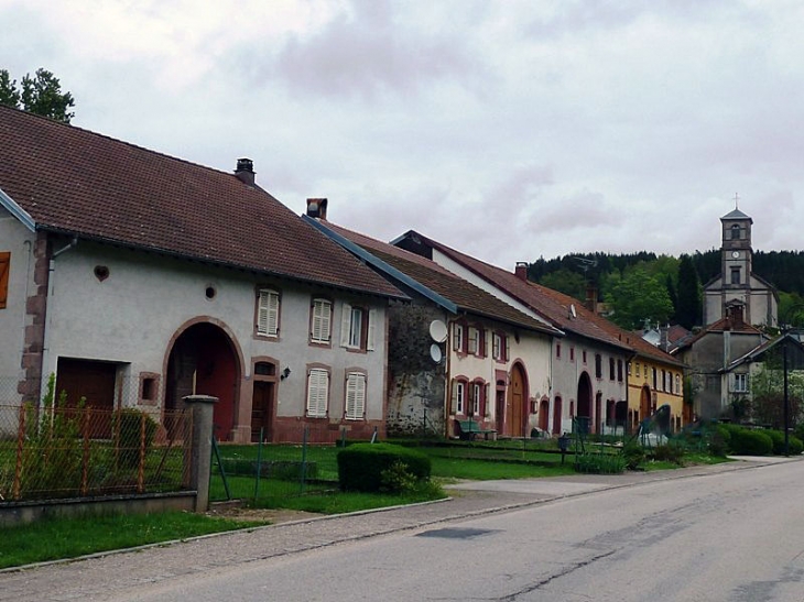 Maisons lorraines typiques - Lusse