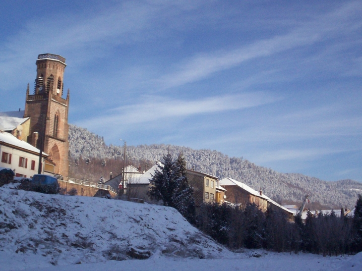 Panorama vu de l'église - Moussey