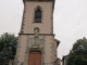 l'entrée de l'église Saint Elophe