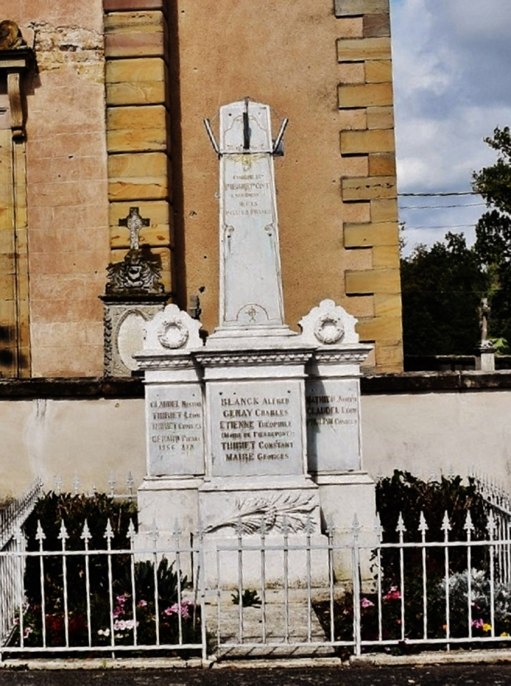 Monument-aux-Morts - Pierrepont-sur-l'Arentèle