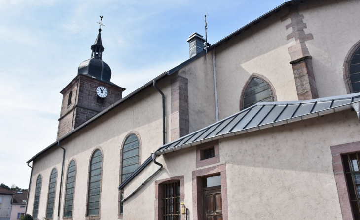 +-église Saint-Georges - Pouxeux