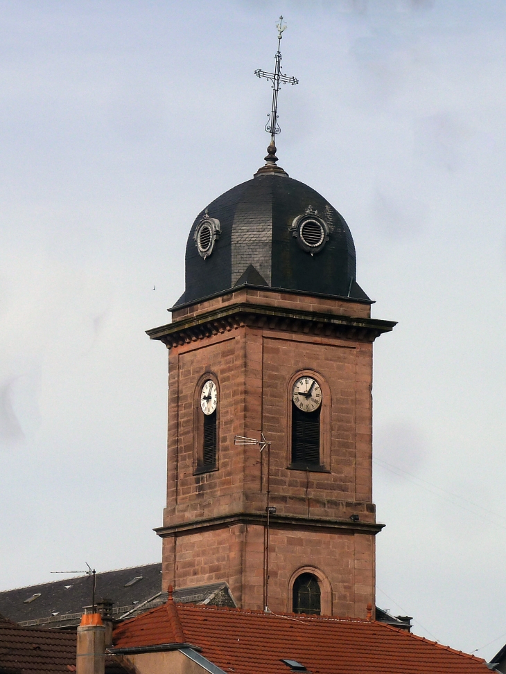 Le clocher de l'église Saint Georges - Raon-l'Étape