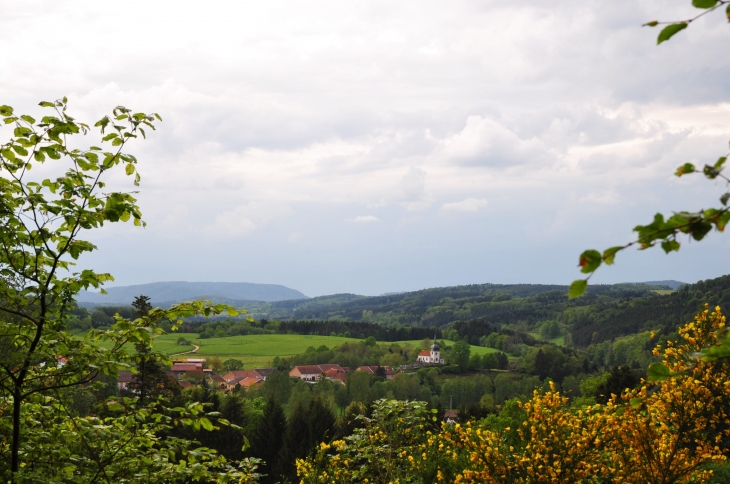 Le village - Saint-Jean-d'Ormont