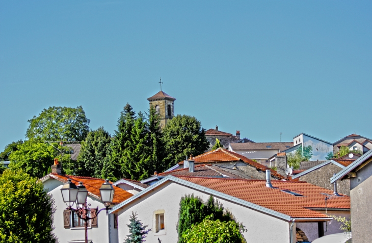 Vue en HDR  du village - Saint-Remimont