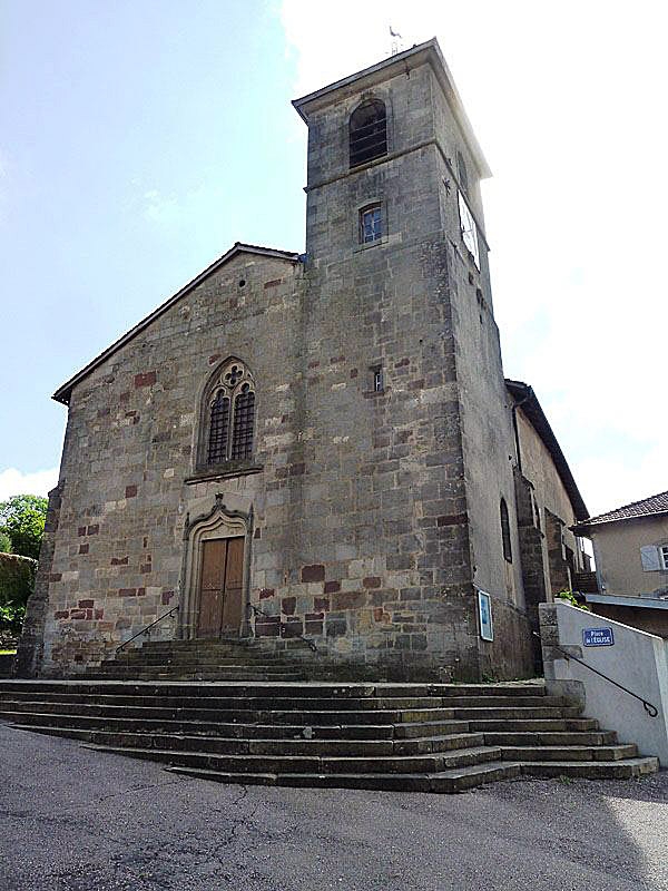 L'église Saint Sulpice - Ville-sur-Illon