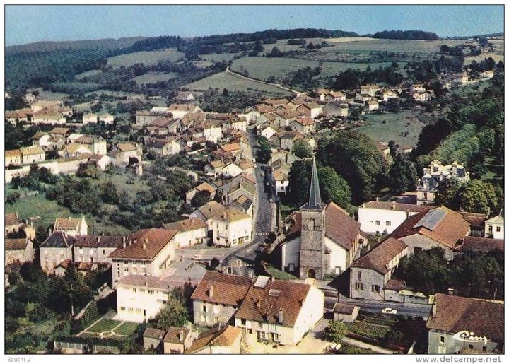 Carte postale vue  de xertigny