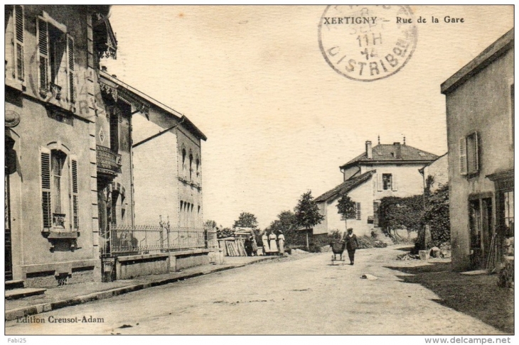 Xertigny rue de la gare 